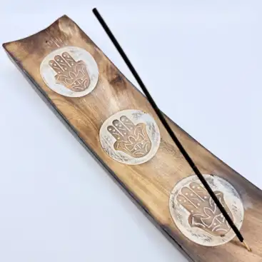 Portaincienso Madera Mano De Fatima