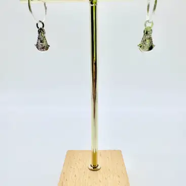 Pendientes Aro Virgen Del Rocio Plata De Ley