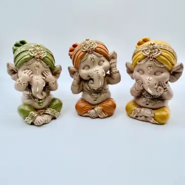 Pack Ganeshas Color Pastel Tonos Calidos