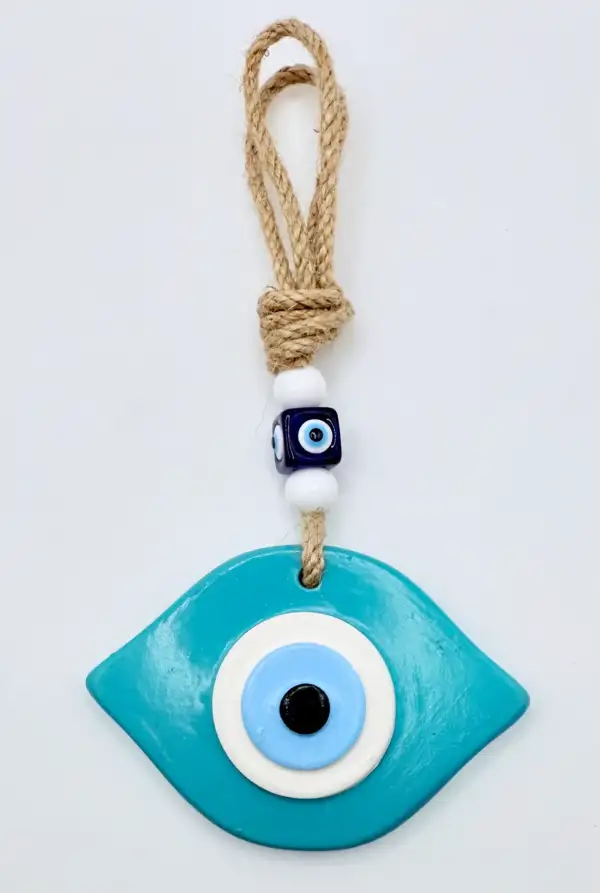 Amuleto Ojo Turco Grande Azul