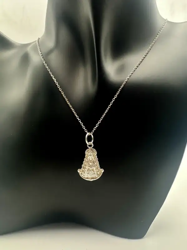 Colgante Virgen Del Rocio Pata De Ley - Imagen 2