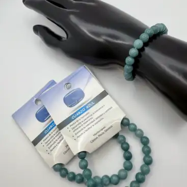 Pulsera Cuarzo Azul 8mm