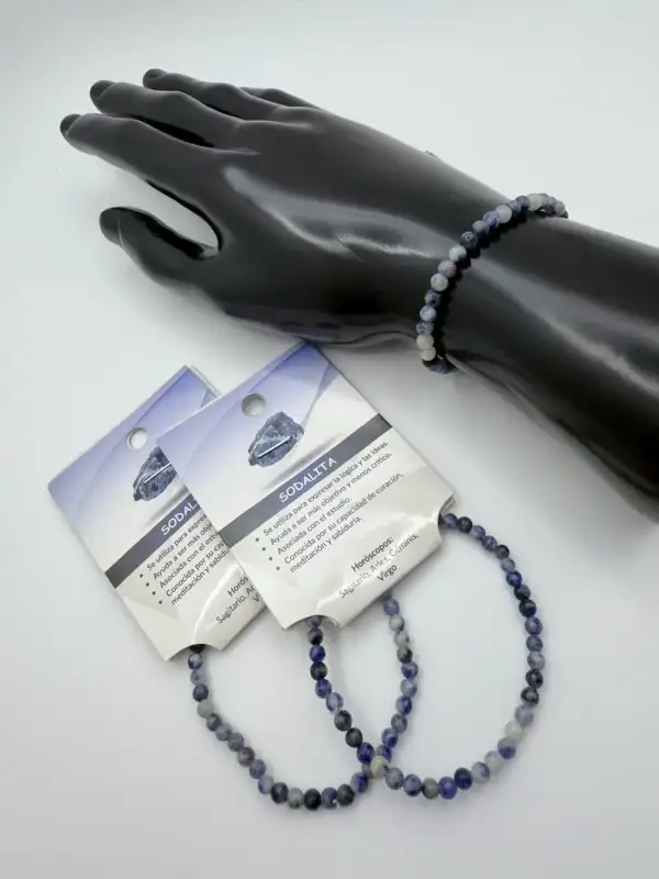 Pulsera De Sodalita 4mm
