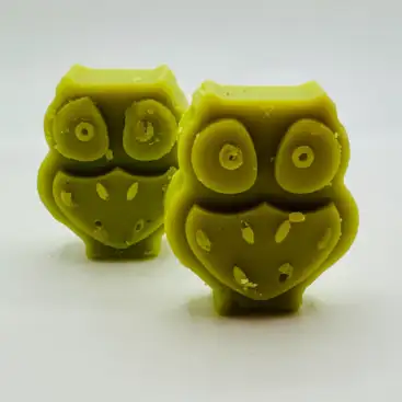 Cera Aromatica Melon Buhos (Dos Unidades) La Calva Mistica