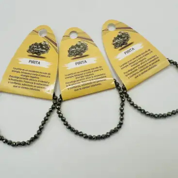Pulsera Pirita Facetada