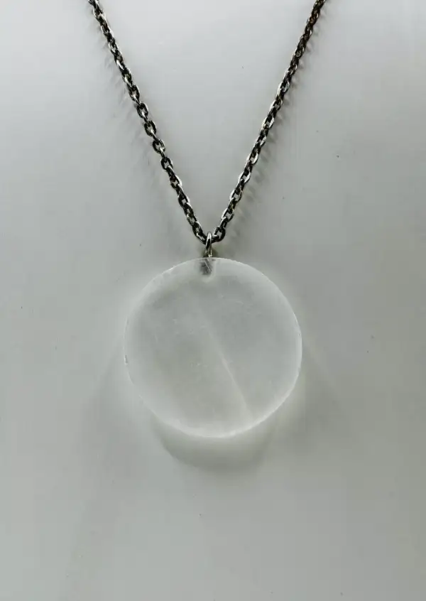 Colgante Circular Selenita