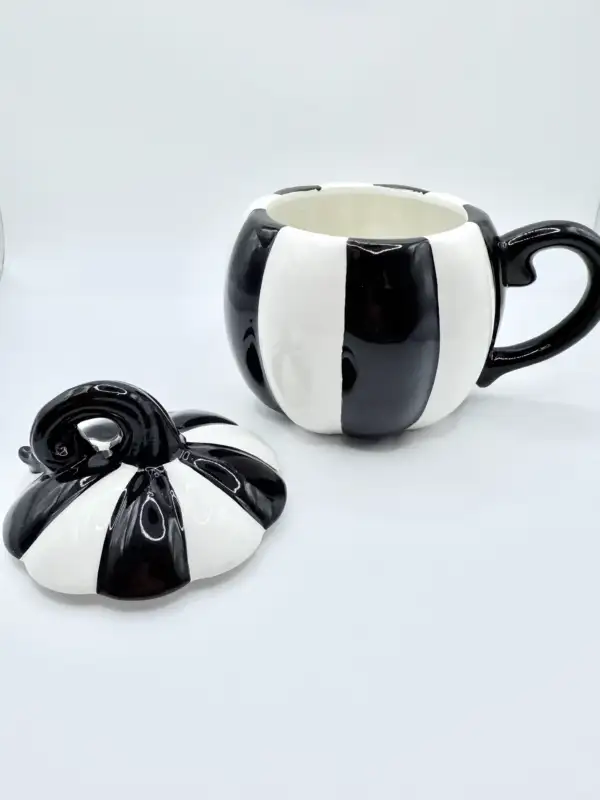 Taza Calabaza Rayas - Imagen 2