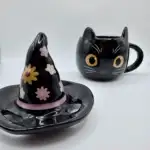 Taza Gato Sombrero De Bruja - Imagen 2