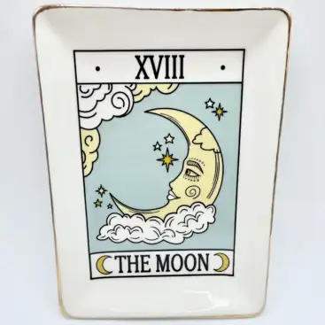 Plato Carta Tarot Luna