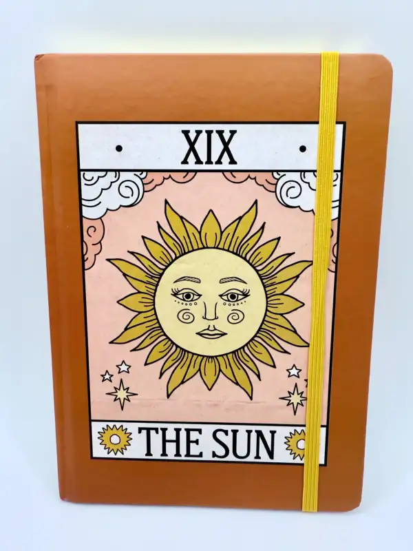Cuaderno Carta Tarot Sol