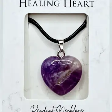 Colgante Corazon De Amatista