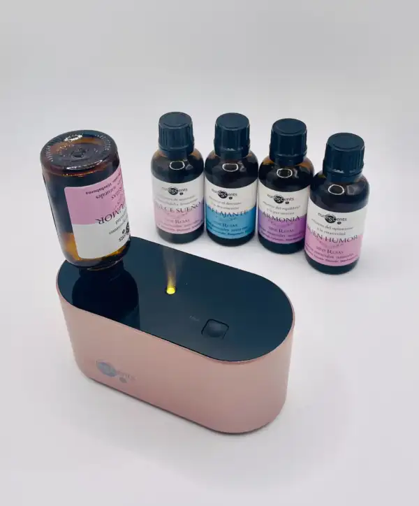 Difusor De Esencias Rosa Metalizado - Imagen 2