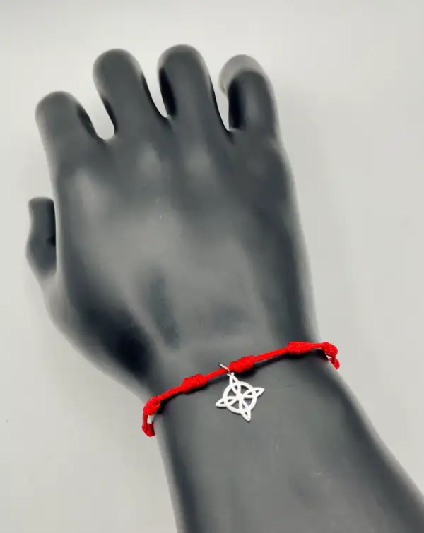 Pulsera 7 Nudos Con Nudo De Bruja Simple