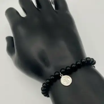 Pulsera Onice San Miguel Plata De Ley