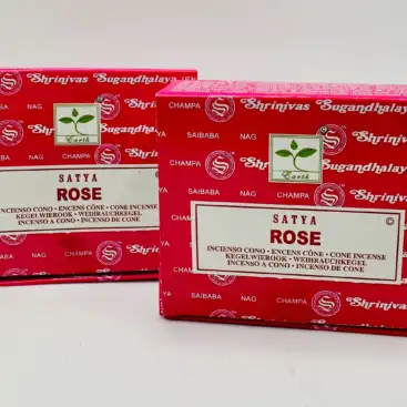 Incienso Cono Rose (Satya)