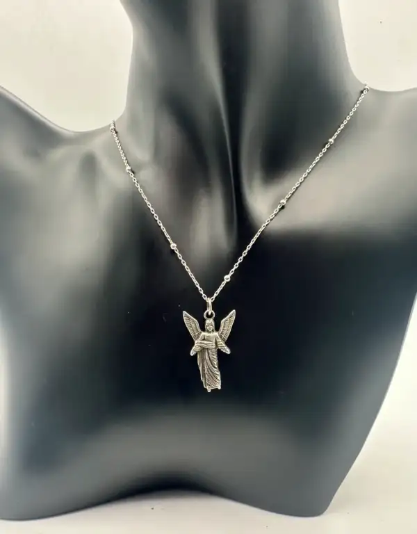 Colgante Arcángel Uriel Plata De Ley