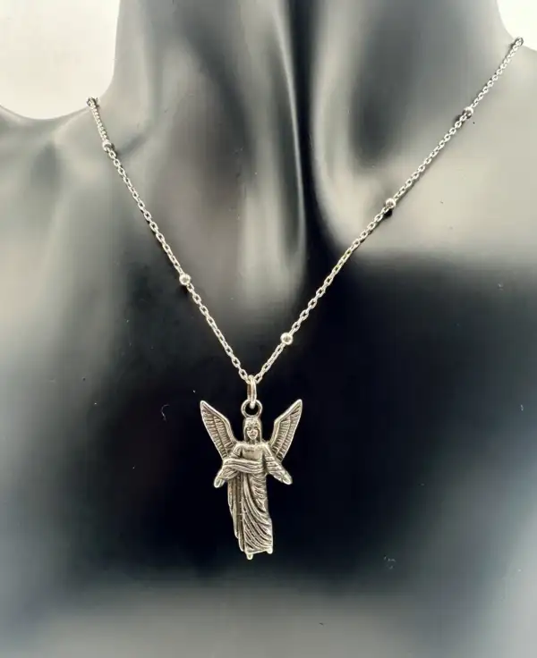 Colgante Arcángel Uriel Plata De Ley - Imagen 2