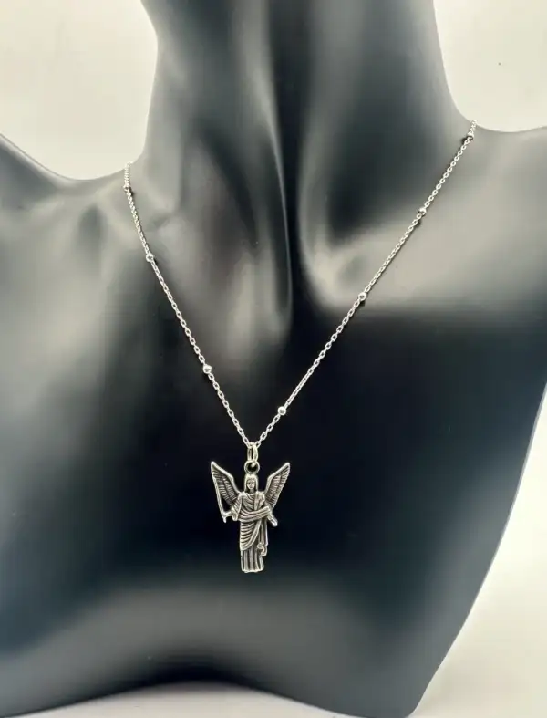 Colgante Arcangel Jofiel Plata De Ley