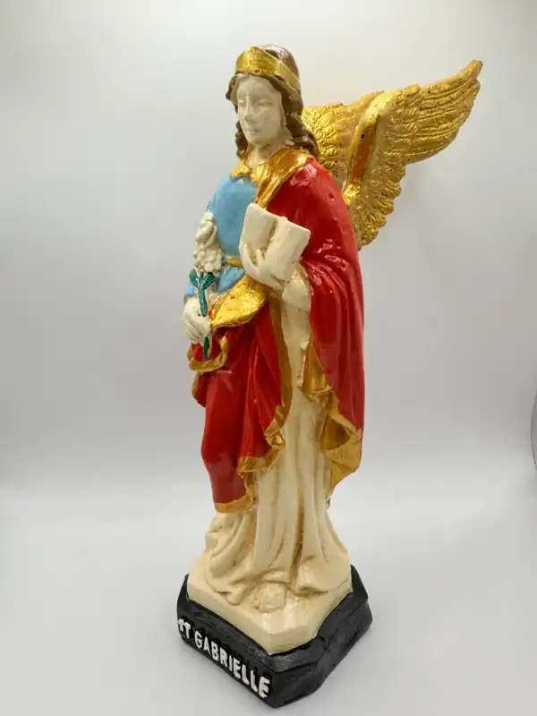 Figura Arcangel Gabriel Grande Colores