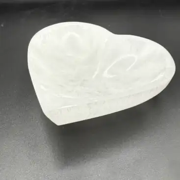 Cuenco De Selenita Corazon