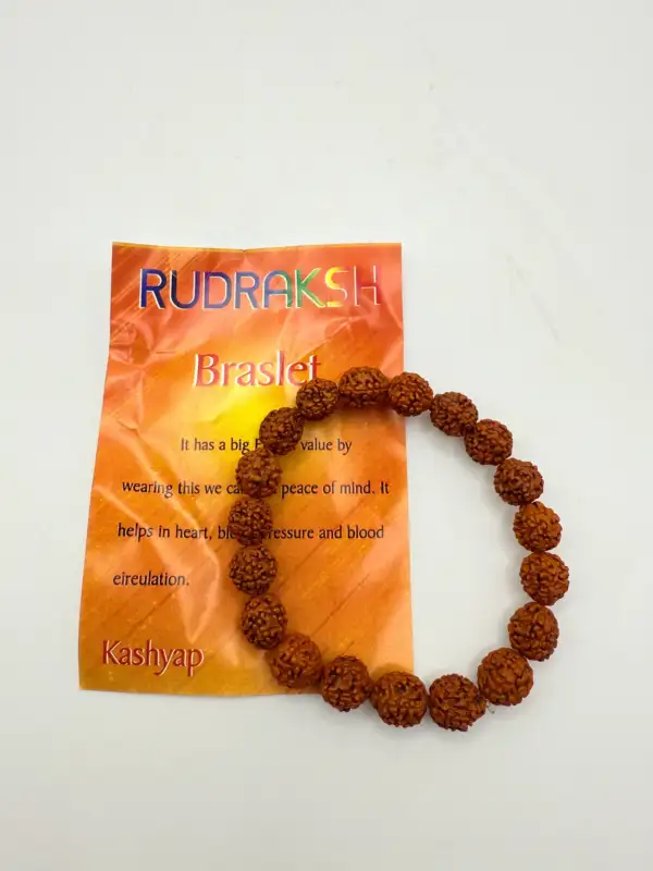 Pulsera Rudraksha