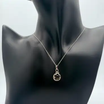 Gotland Mineral Ojo De Tigre Plata De Ley