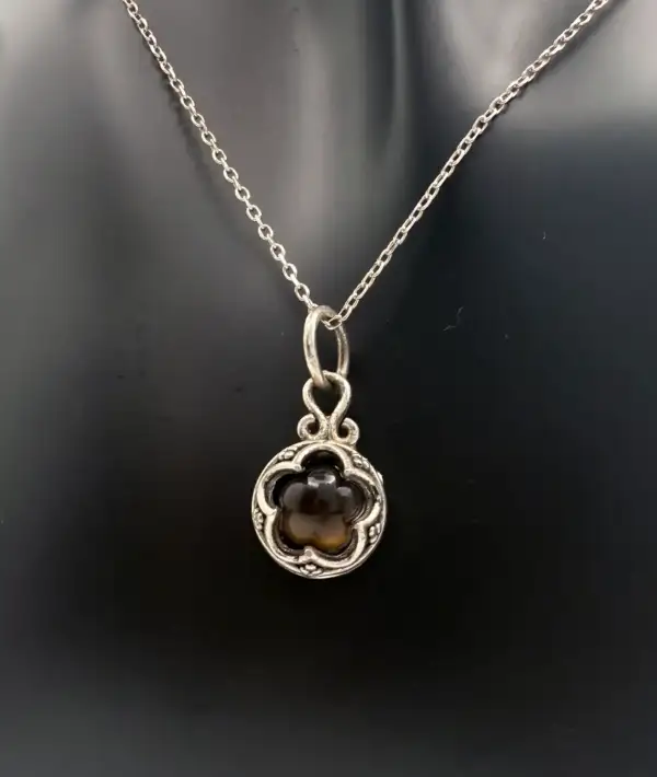 Gotland Mineral Ojo De Tigre Plata De Ley - Imagen 3