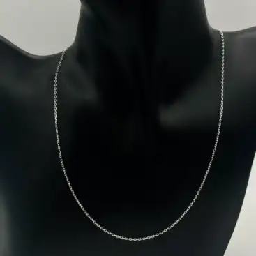 Cadena De Plata De Ley La Calva Mistica