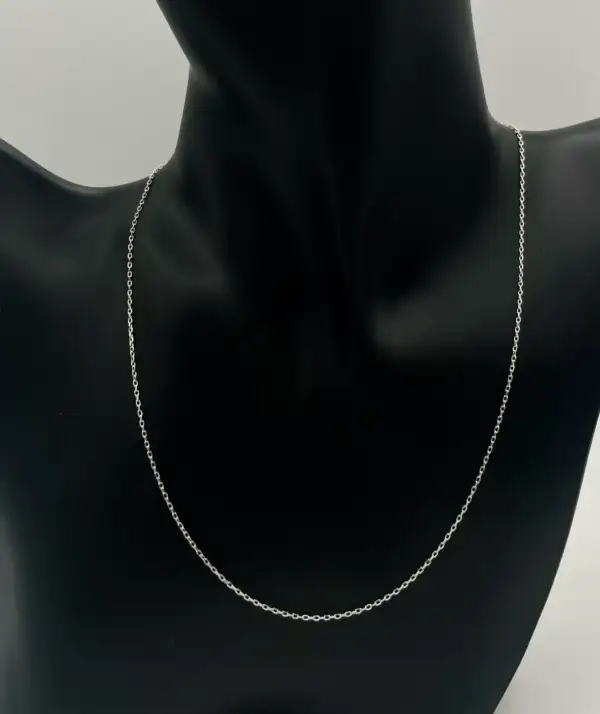 Cadena De Plata De Ley La Calva Mistica
