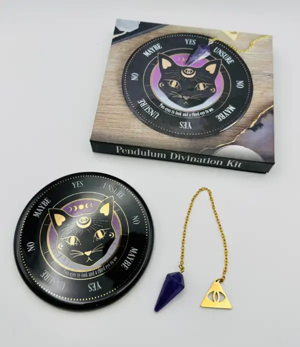 Kit Pendulo Adivinación Gato