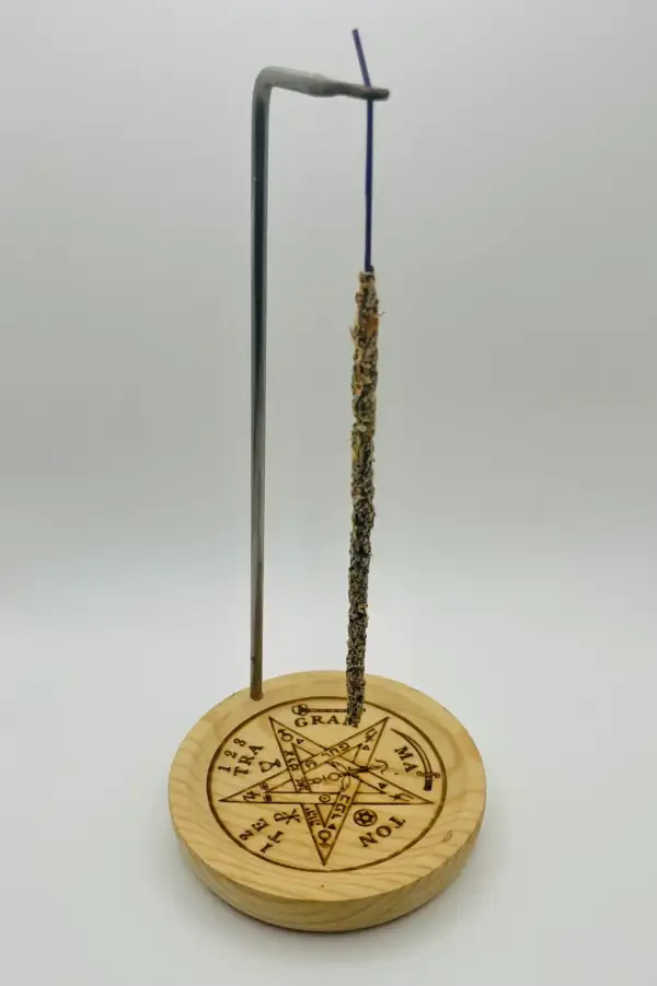 Portainciensos Madera Tetragramaton