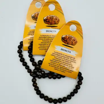 Pulsera Broncita 6 mm