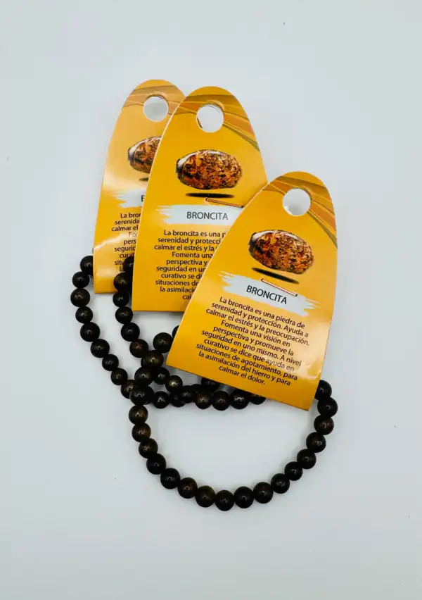 Pulsera Broncita 6 mm