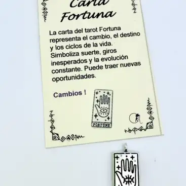 Amuleto Carta Fortuna