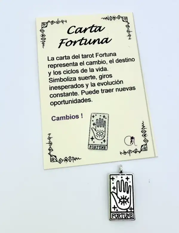 Amuleto Carta Fortuna