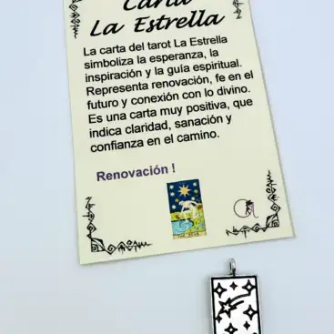 Amuleto Carta La Estrella