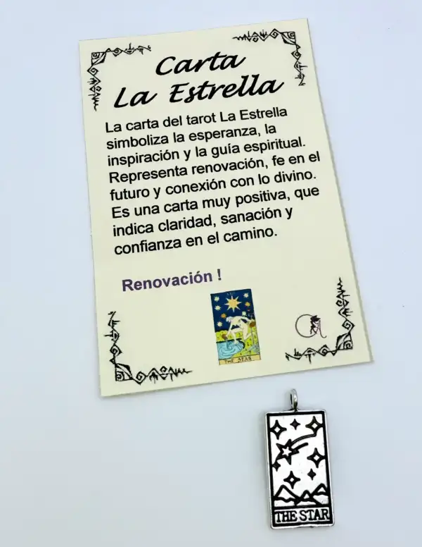 Amuleto Carta La Estrella
