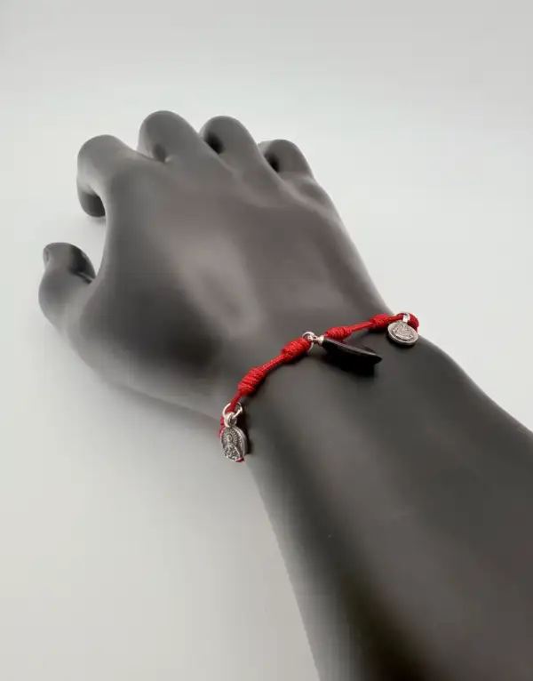 Pulsera 7 Nudos Virgen Del Rocio, Triana Y Puño De Higa