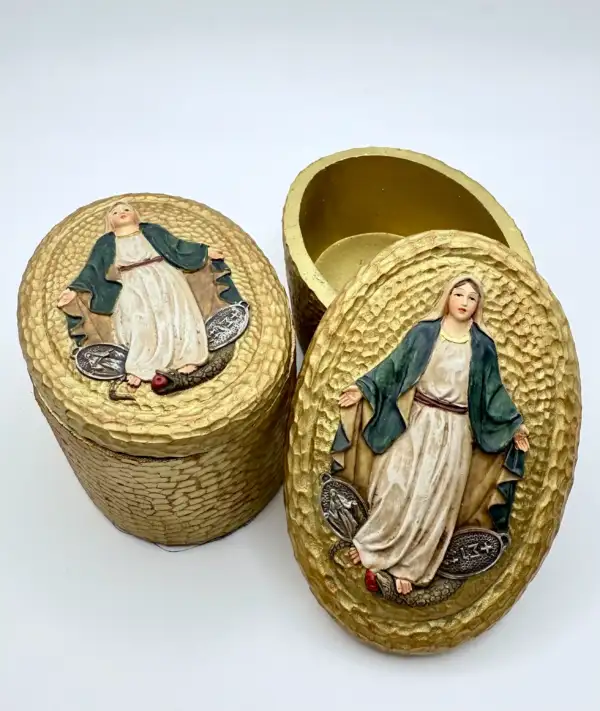 Caja Virgen De La Milagrosa
