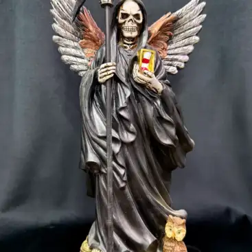 Figura Santa Muerte Con Alas