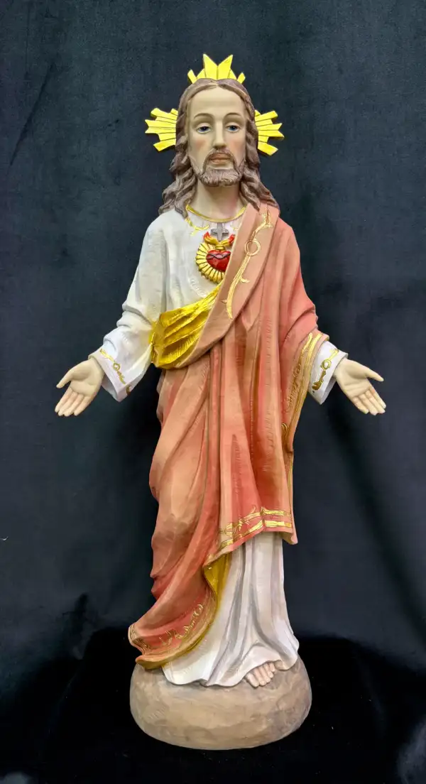 Figura Sagrado Corazon De Jesus XXL - Imagen 2