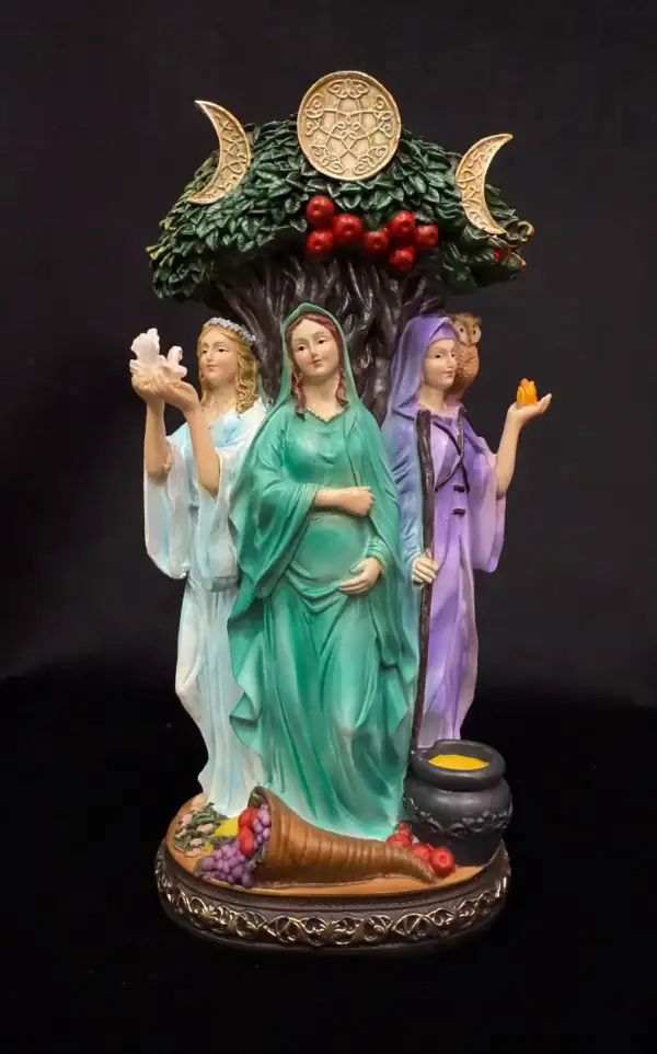 Figura Triple Diosa Colores