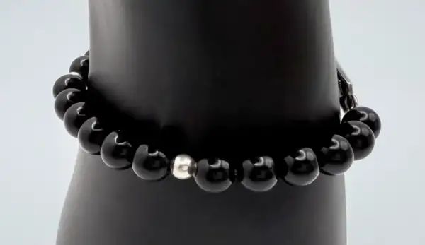 Pulsera Atlante Y Turmalina Plata De Ley - Imagen 3