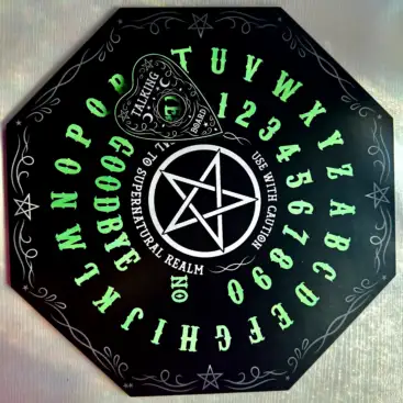 Tablero Ouija Octogonal Fosforito