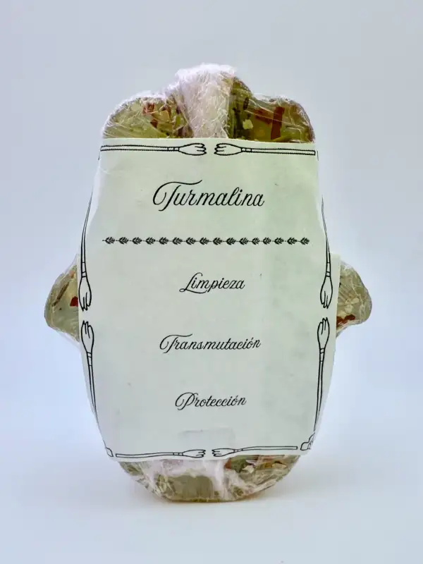 Jabon Ritualizado Turmalina Mano De Fatima (Hecho A Mano) - Imagen 2