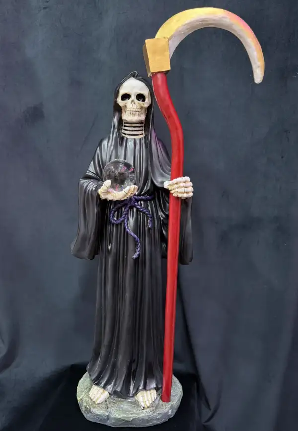 Figura Santa Muerte Negra XXL - Imagen 2