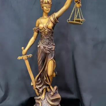 Figura Diosa De La Justicia 60 Cm
