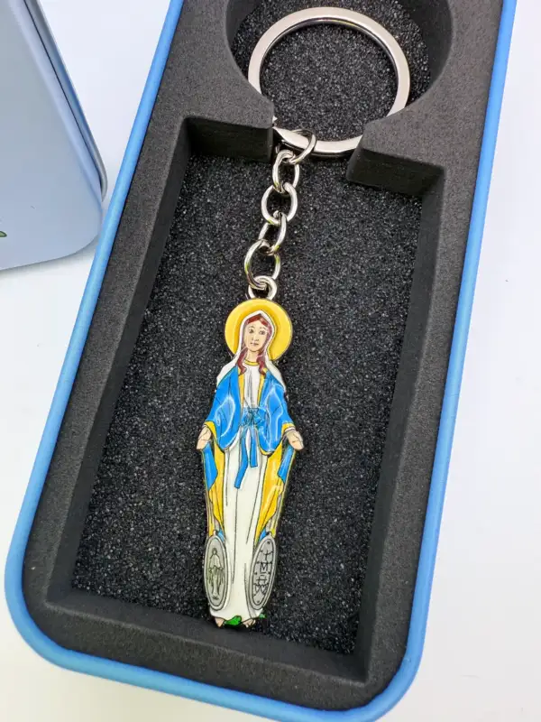 Llavero Virgen la Milagrosa - Imagen 2