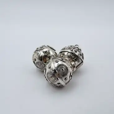 Llamador de Angel Mariposa Plata de Ley Sin Cadena
