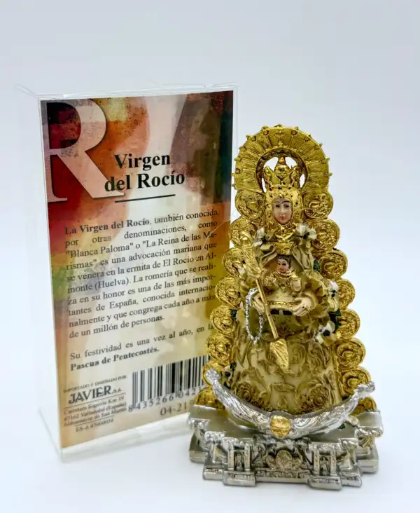Figura Virgen Del Rocio Pequeña - Imagen 2